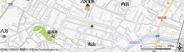 徳島県徳島市八万町夷山282-2周辺の地図