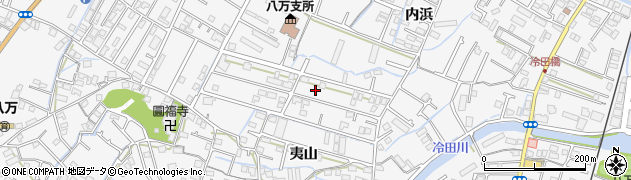 徳島県徳島市八万町夷山278周辺の地図