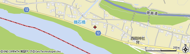 徳島県三好市三野町太刀野1691周辺の地図