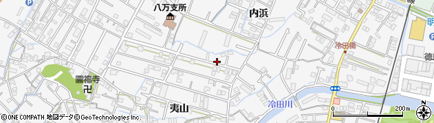 徳島県徳島市八万町夷山297周辺の地図
