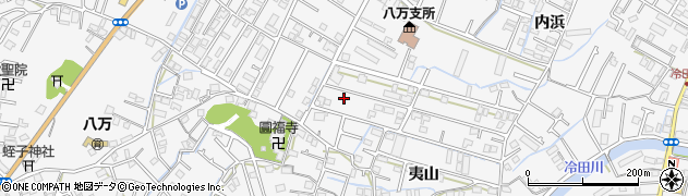 徳島県徳島市八万町夷山289周辺の地図