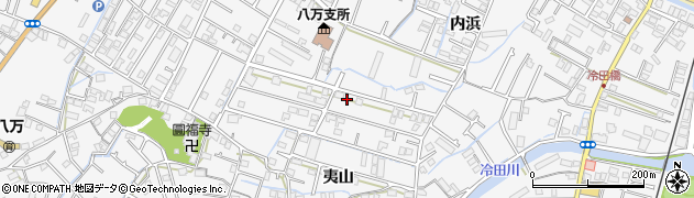 徳島県徳島市八万町夷山282-29周辺の地図