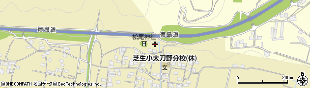 徳島県三好市三野町太刀野996周辺の地図