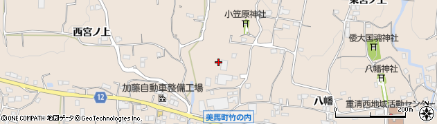 徳島県美馬市美馬町城63周辺の地図