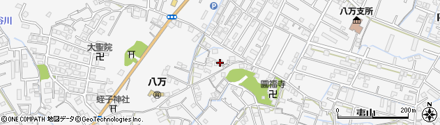 徳島県徳島市八万町夷山16周辺の地図