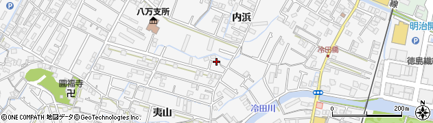 徳島県徳島市八万町夷山302周辺の地図