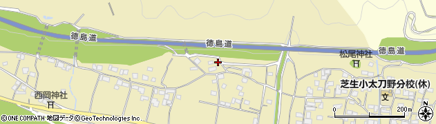 徳島県三好市三野町太刀野1251周辺の地図