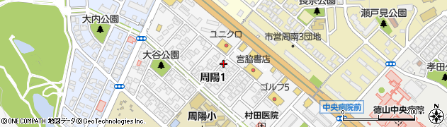 坂田鍼灸マッサージ周辺の地図