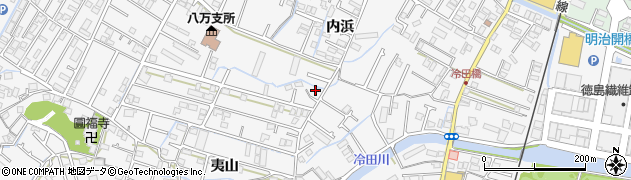 徳島県徳島市八万町夷山306周辺の地図