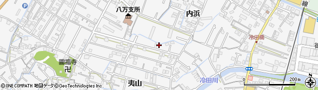 徳島県徳島市八万町夷山270周辺の地図