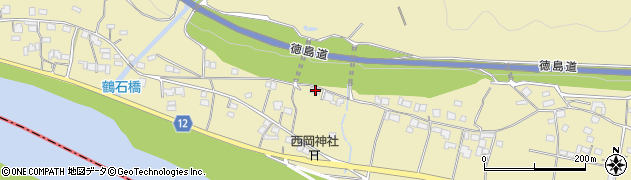 徳島県三好市三野町太刀野1581周辺の地図