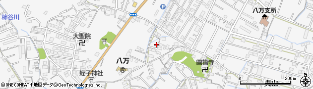 徳島県徳島市八万町夷山7周辺の地図