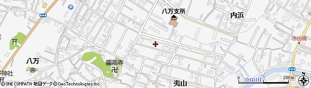 徳島県徳島市八万町夷山286周辺の地図