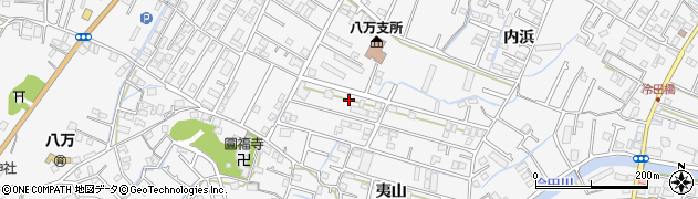 徳島県徳島市八万町夷山296-9周辺の地図