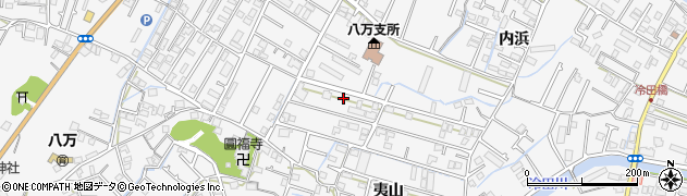 徳島県徳島市八万町夷山296-10周辺の地図