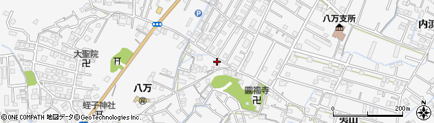 徳島県徳島市八万町夷山18周辺の地図