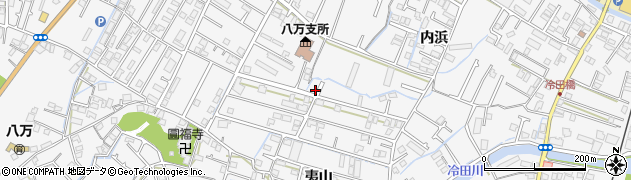 徳島県徳島市八万町夷山282-15周辺の地図
