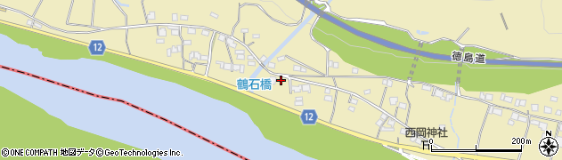 徳島県三好市三野町太刀野1688周辺の地図