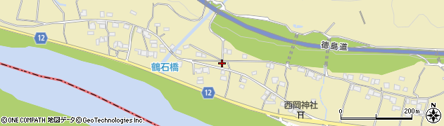 徳島県三好市三野町太刀野1696周辺の地図