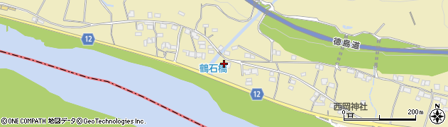 徳島県三好市三野町太刀野1685周辺の地図