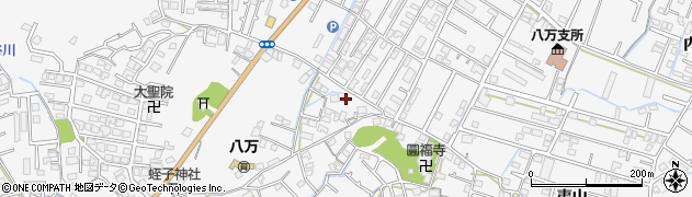 徳島県徳島市八万町夷山17周辺の地図