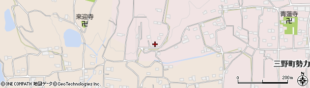 徳島県三好市三野町勢力1128周辺の地図
