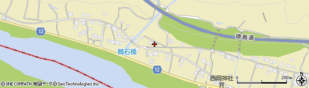徳島県三好市三野町太刀野1701周辺の地図