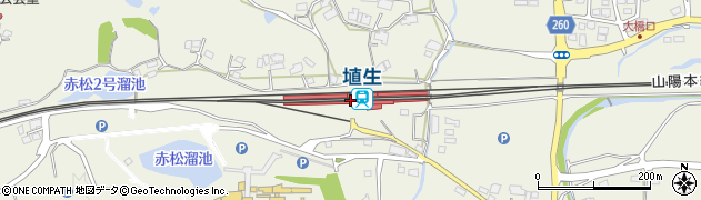 埴生駅周辺の地図