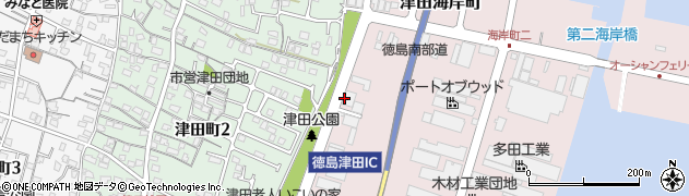 株式会社富士クリーン　徳島支店周辺の地図