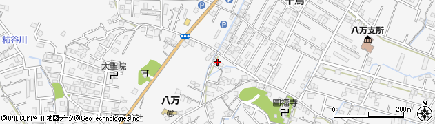 徳島県徳島市八万町夷山1周辺の地図