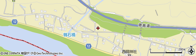 徳島県三好市三野町太刀野1615周辺の地図