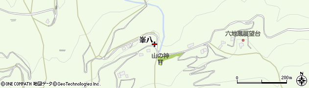 徳島県吉野川市川島町学峯八周辺の地図
