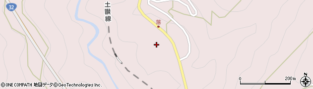 徳島県三好市池田町西山西ノ岡1557周辺の地図