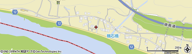 徳島県三好市三野町太刀野1784周辺の地図