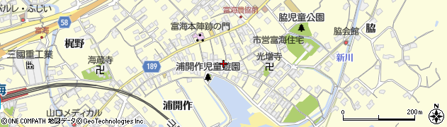 山口県防府市富海小路口周辺の地図