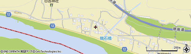 徳島県三好市三野町太刀野1789周辺の地図