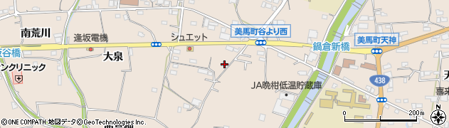 徳島県美馬市美馬町谷ヨリ西135周辺の地図