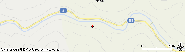 四村川周辺の地図