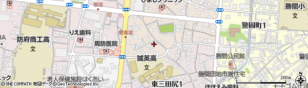 中川学習教室周辺の地図