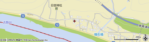 徳島県三好市三野町太刀野1783周辺の地図