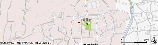 徳島県三好市三野町勢力643周辺の地図
