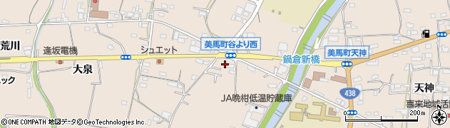 徳島県美馬市美馬町谷ヨリ西144周辺の地図