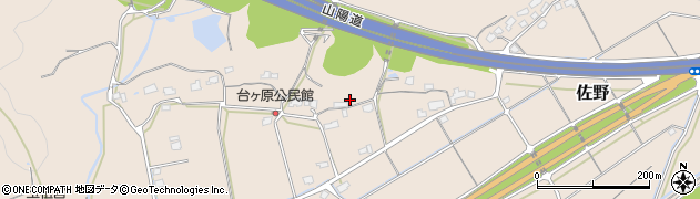 山口県防府市佐野10411周辺の地図