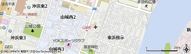 徳島県徳島市山城町東浜傍示21周辺の地図