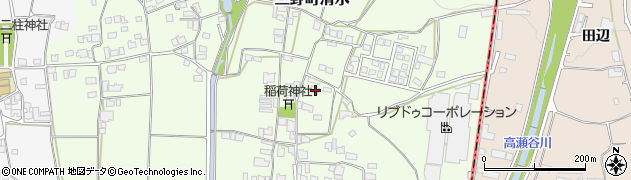 徳島県三好市三野町清水923周辺の地図