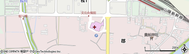 山陽小野田市　文化協会周辺の地図