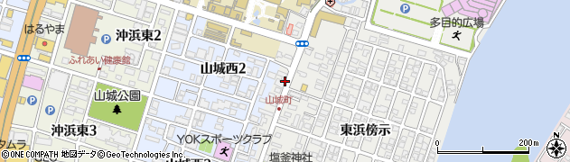 徳島県徳島市山城町西浜傍示162周辺の地図