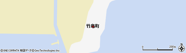 山口県周南市竹島町周辺の地図