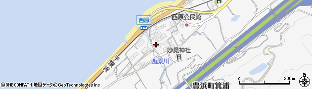 香川県観音寺市豊浜町箕浦1315周辺の地図