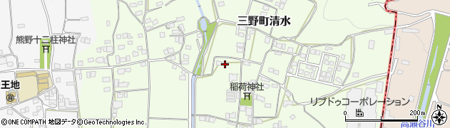 徳島県三好市三野町清水911周辺の地図